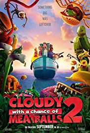 Cloudy With A Chance Of Meatballs 2 2013 Dual Audio Hindi 480p BluRay 300MB FilmyFly
